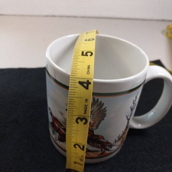 Game Birds Ming Pao Ring Necked Pheasants Mug Countrycore Country Grandpacore - Picture 7 of 7